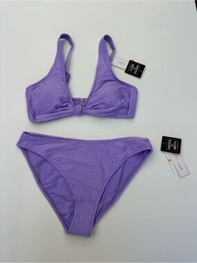 Salt + Cove Purple Bikini